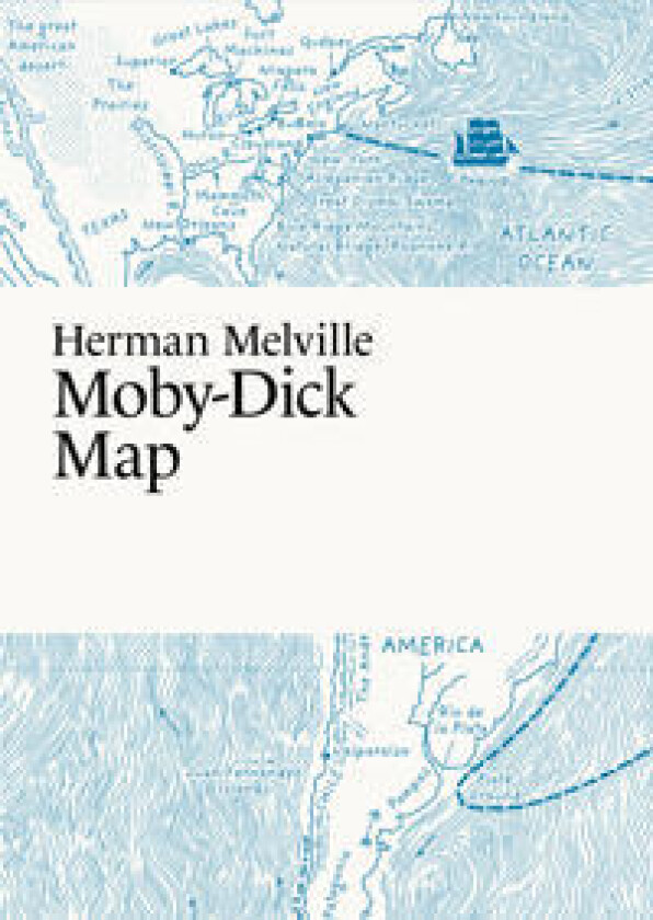 Herman Melville, Moby-Dick Map