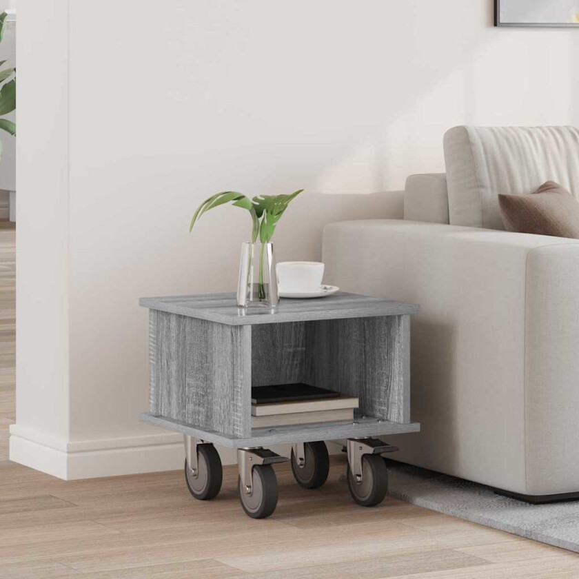 TV-benk Grå Sonoma 37 x 35 x 35 cm Konstruert tre