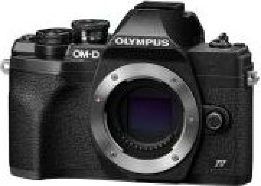 OM-D E-M10 Mark IV - Digitalkamera - speilløst - 20.3 MP - Four Thirds - 4K / 30 fps - 3optisk x-zoom M.Zuiko Digital 14-42 mm II-linse - Wi-Fi, Bluetooth - svart