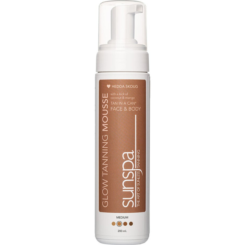 X Hedda Skoug Glow Tanning Mousse Medium