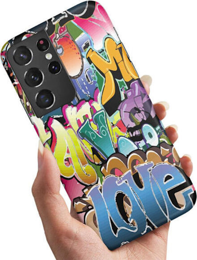 Samsung Galaxy S21 Ultra - Deksel/Mobildeksel Graffiti