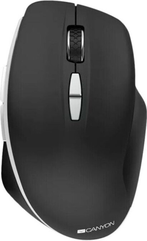 MW-21 - mouse - 2.4 GHz - black - Mus - Optisk - 7 - Svart