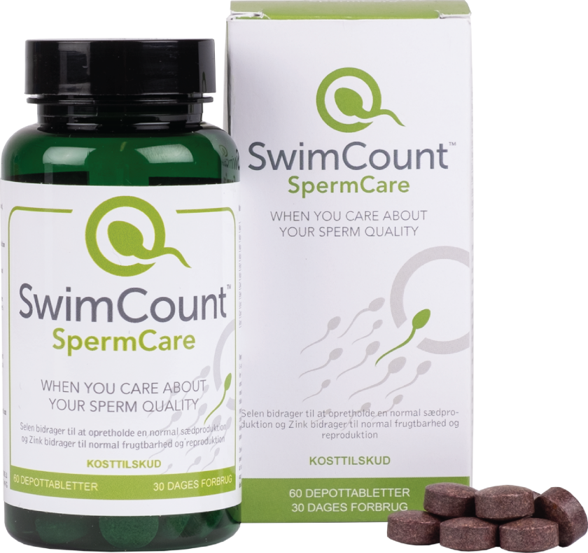 SpermCare Kosttilskudd tabletter, 60 stk.