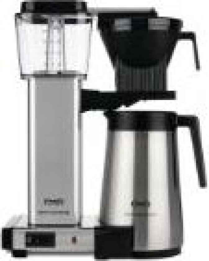 Kaffemaskine , dobbelt termo sort, 1,25 l