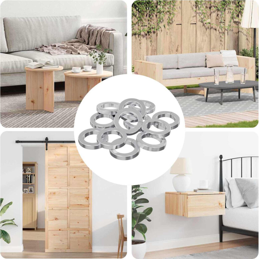 Bilde av Fjærvasker 15929 pcs Hvit Jern