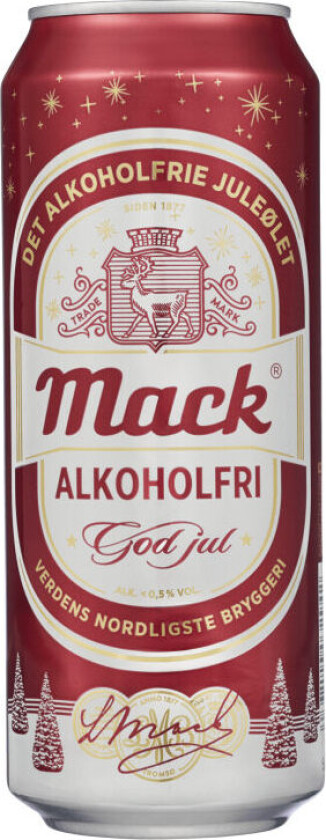 Juleøl Alkoholfri 0,5l boks