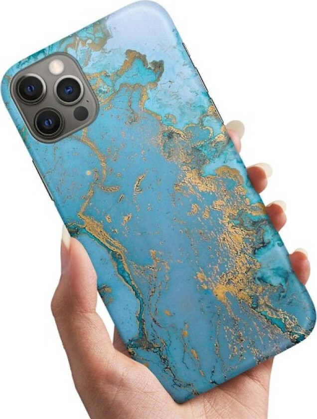 iPhone 13 Mini - Deksel/Mobildeksel Marmor