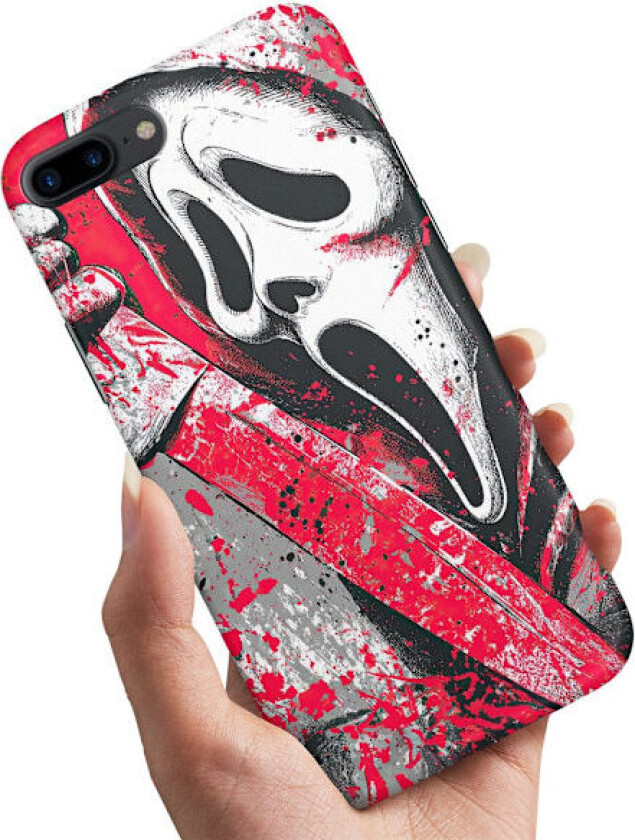 iPhone 7/8 Plus - Deksel/Mobildeksel Scream Ghostface