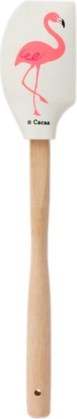 Slikkepott Flamingo Treskaft