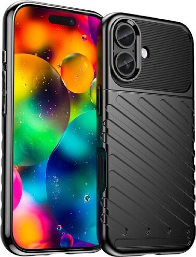 Thunder-etui for iPhone 17 - Svart