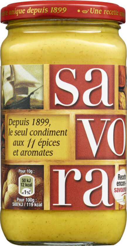 Sennep Savora 385g