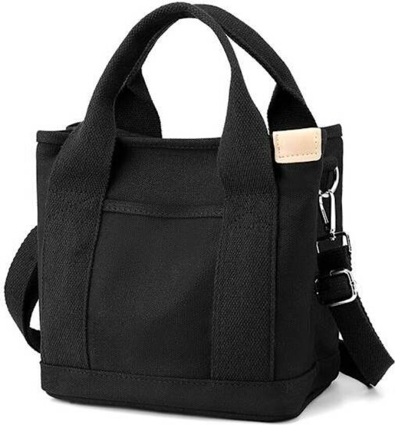 Liten tygväska Liten söt Canvas Tote Crossbody axelväska