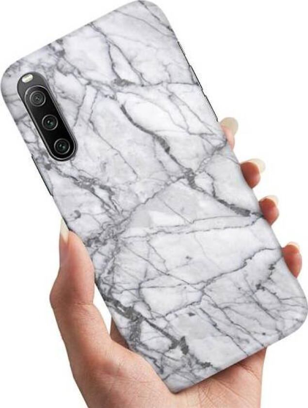 Sony Xperia 10 IV - Deksel/Mobildeksel Marmor