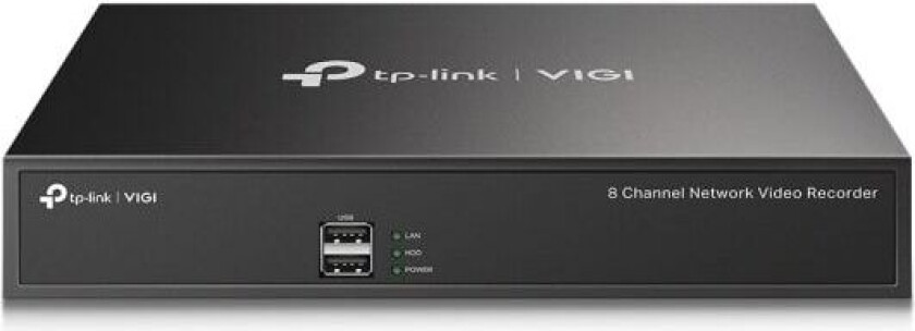 VIGI NVR1008H Netverk Video Recorder (NVR) 1U Sort
