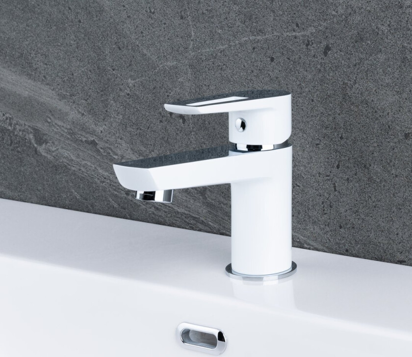 CELESTE MARLOW SERVANTBATTERI KROM/HVIT