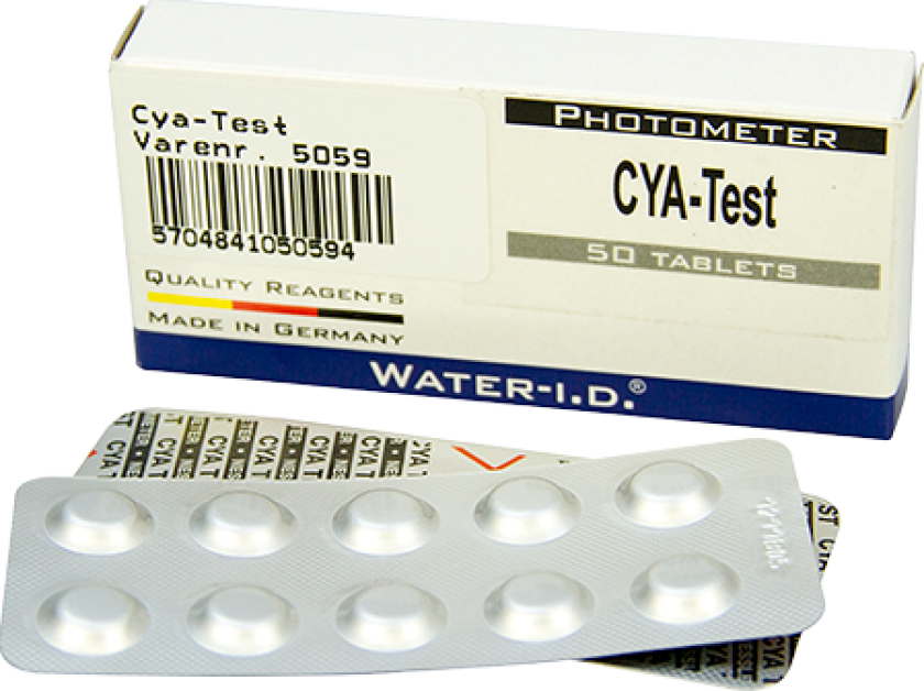 Pool Lab Refill CYA-Test 50 pcs