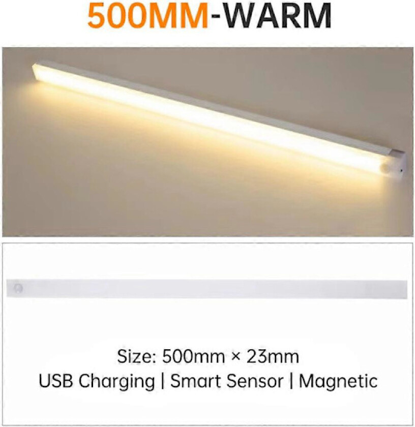 Bevegelsessensor Trådløs Under Skap Lys Kjøkkenskap LED Nattlampe