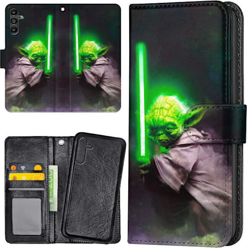 Samsung Galaxy S25 - Lommebok Deksel Yoda Star Wars