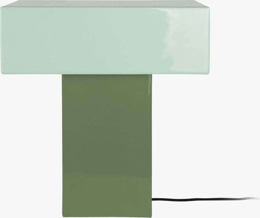 PresentTime Grato Recto Bordlampe, Jungle Green/Grayed Jade - Bordlamper - Metall