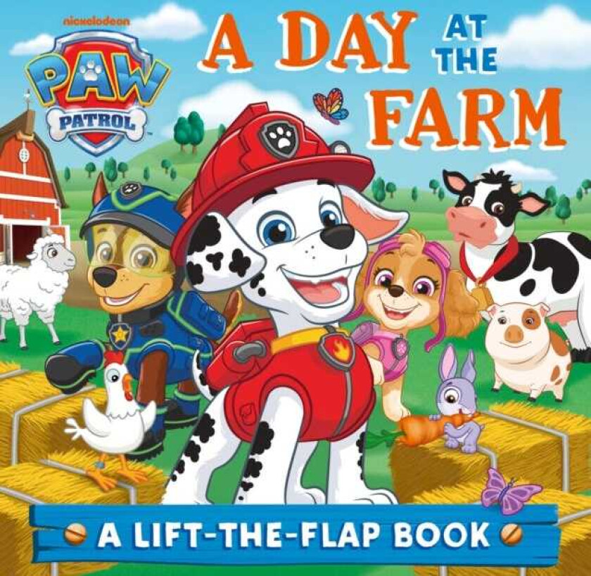 PAW Patrol A Day At The Farm LifttheFlap book
