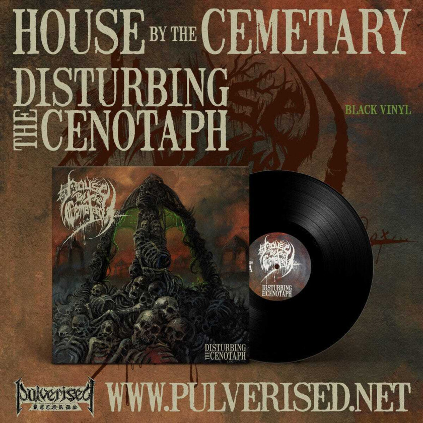 House By The Cemetary Disturbing the Cenotaph LP/Vinyl