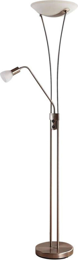 Felicia uplight med leselampe, nikkel