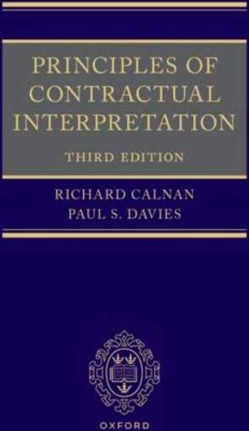 Principles of Contractual Interpretation 3e