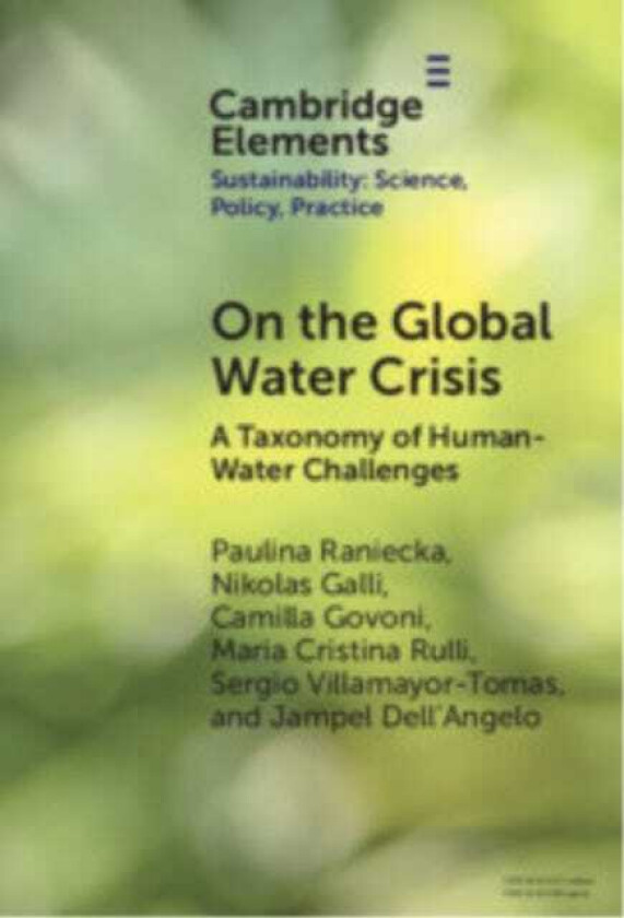 On the Global Water Crisis A Taxonomy of Human–Water Challenges