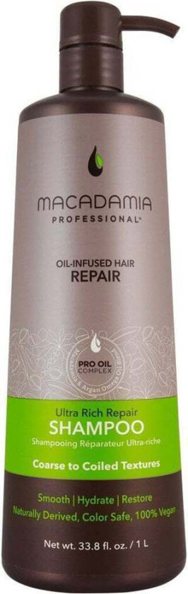 Macadamia Professional Ultra Rich Repair Shampoo 1000ml