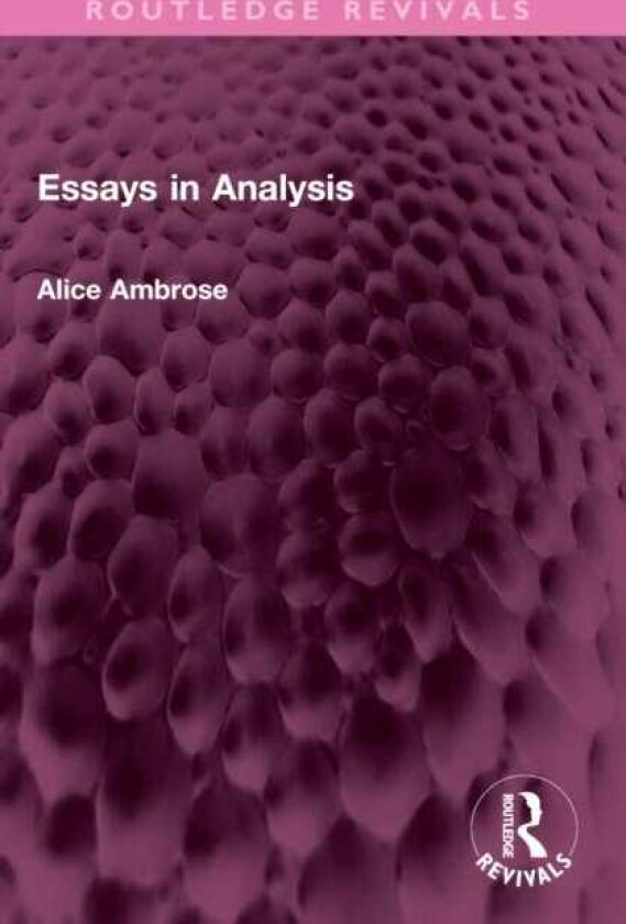 Essays in Analysis