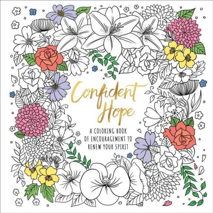 Confident Hope A Coloring Book of Encouragement to Renew Your Spirit