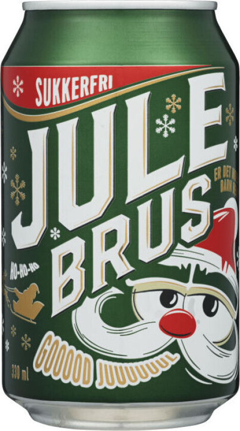 Julebrus u/Sukker 0,33l boks
