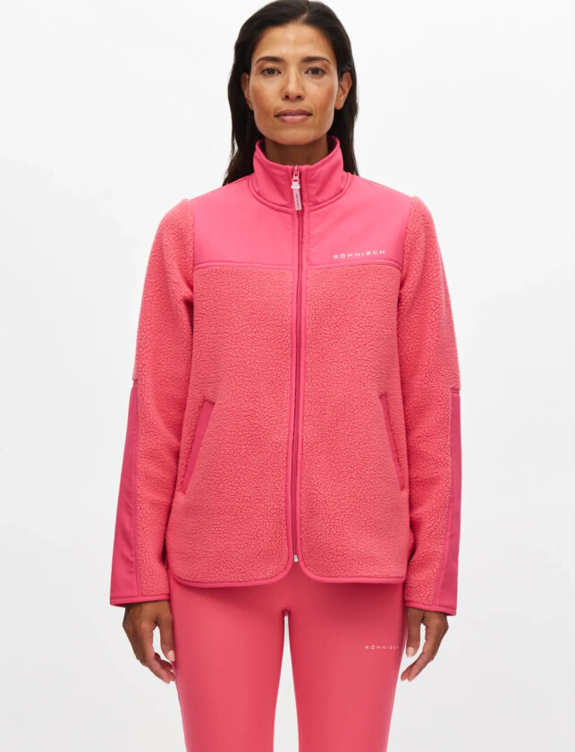 Phoebe Pile Jacket - Pink - XS
