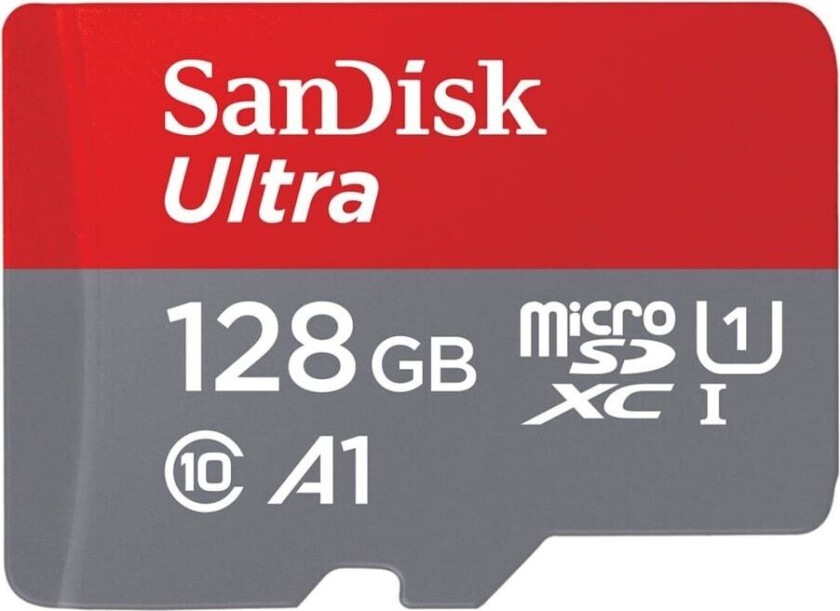 Ultra - Flashminnekort - 128 GB - A1 / UHS Class 1 / Class10 - microSDXC UHS-I