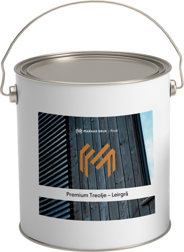 Treolje premium leirgrå 10 liter rg.20