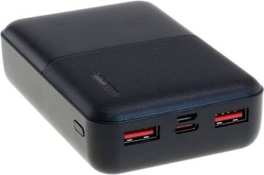 (Spesialtilbud) Powerbank 10000mAh med 2xUSB og 1xUSB-C