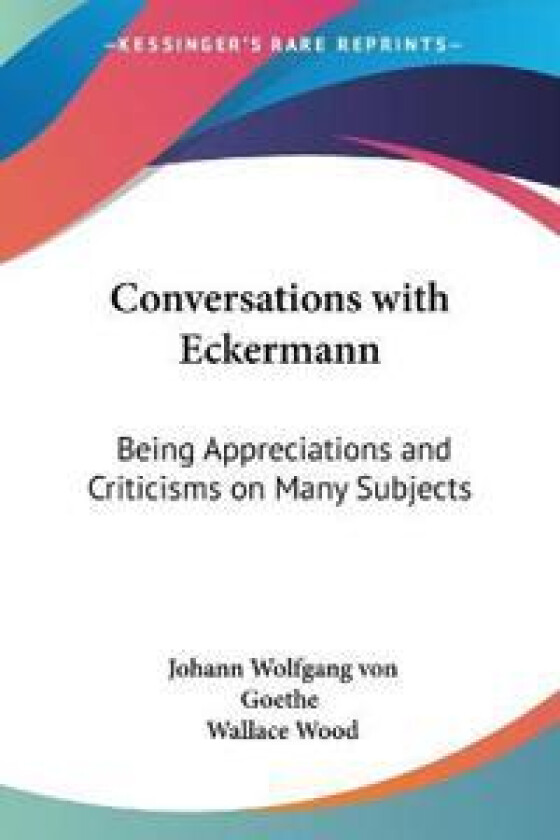 Conversations With Eckermann