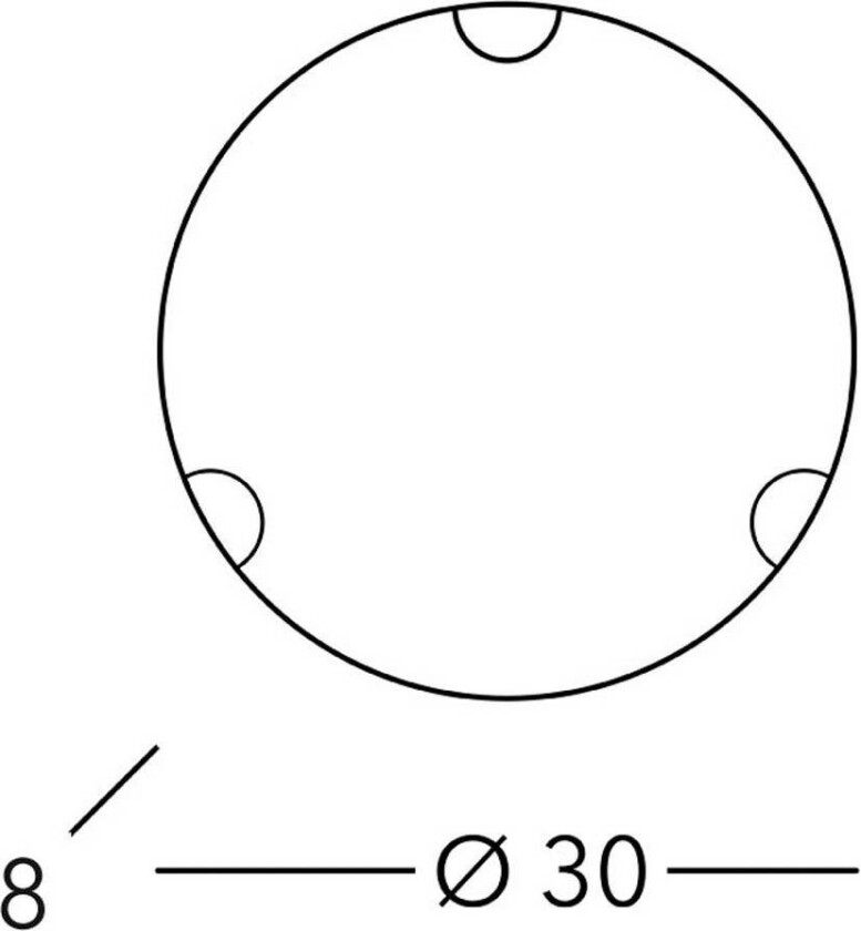 Kolarz Vegglampe Nonna, Ø 30 cm, hjort gullfarget, glass