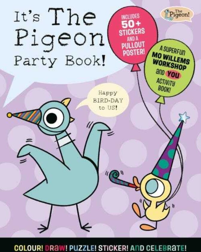 It’s The Pigeon Party Book!