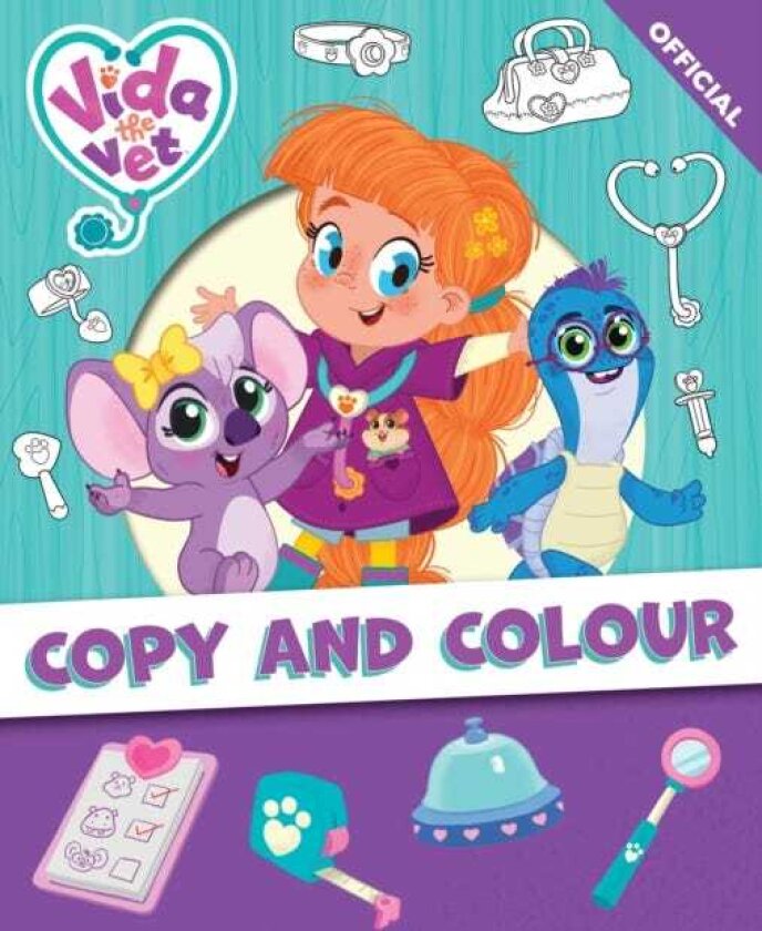 Vida the Vet: Copy and Colour