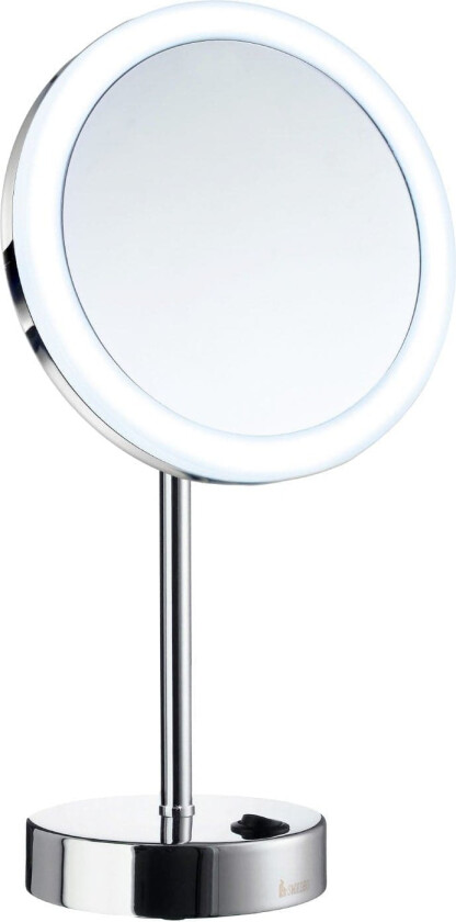 Fk484 Sminkespeil 5x LED Krom