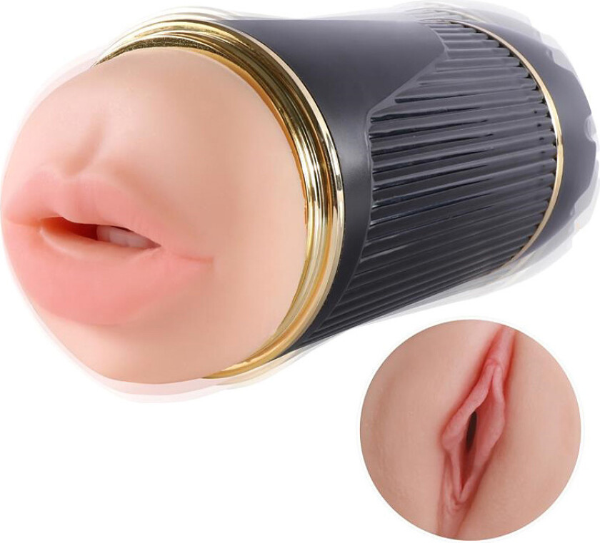 Mistress: Kay Vibrating Double Masturbator, Vagina & Mouth