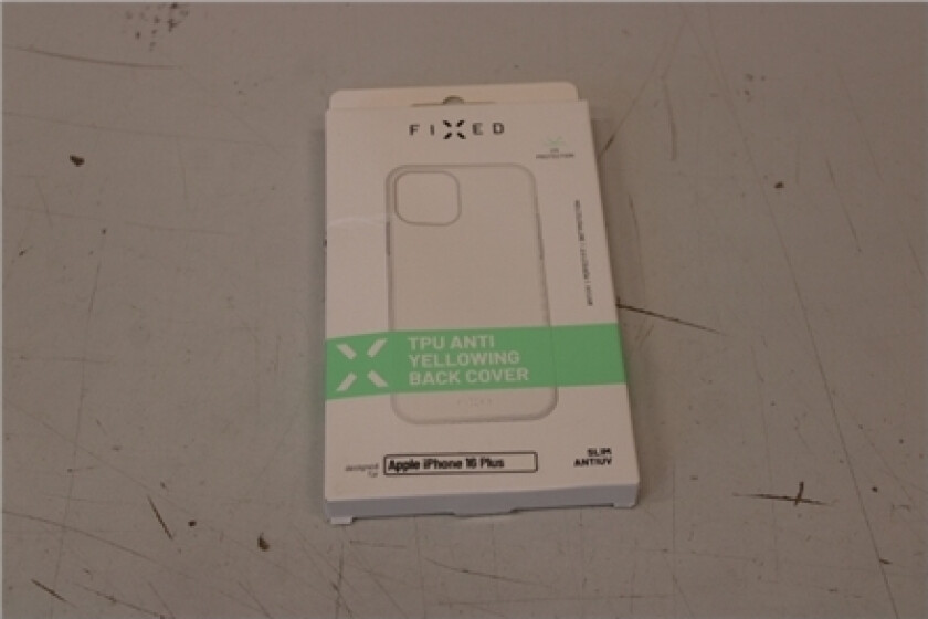 Fixed | Story AntiUV | Back Cover | Apple | iPhone 16 Plus | TPU | Clear | DAMAGED PACKAGING, DEMO