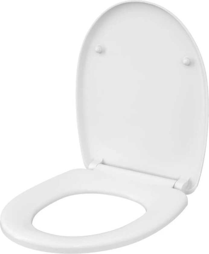 toalettsete (toalettseter) CERSANIA duroplast, antibakteriell, myklukkende med lettløsende funksjon (K98-0239)