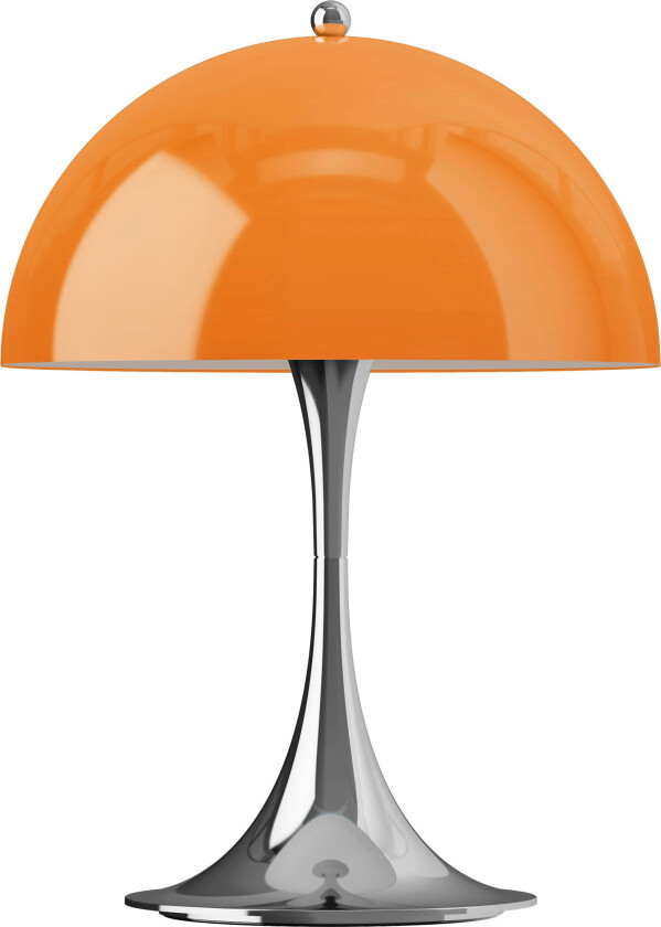 Panthella 250 Bordlampe Bærbar Original Opal Orange - Bærbare lamper Sprøytestøpt Abs Krom - 5744613431