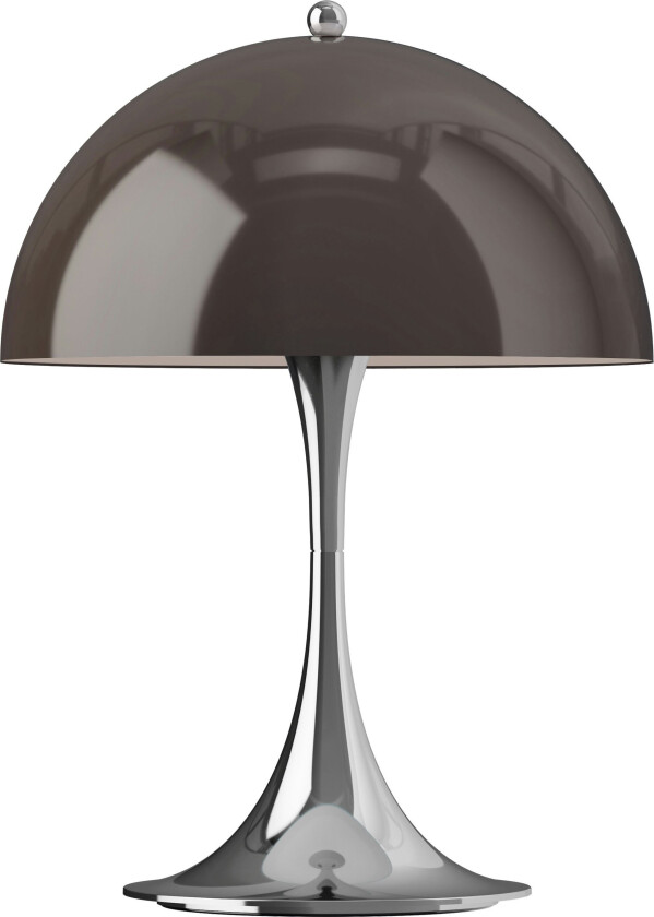 Panthella 250 Bordlampe Bærbar Original Opal Brown - Bærbare lamper Sprøytestøpt Abs Krom - 5744613457