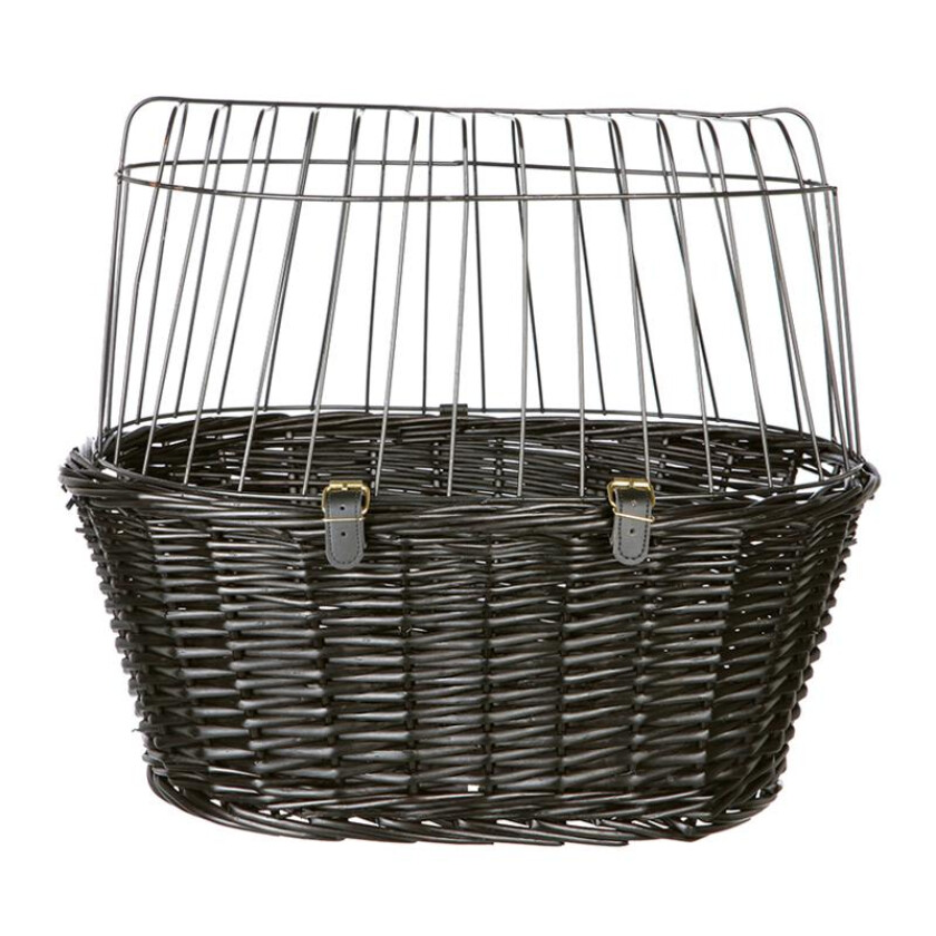 Sykkelkurv svart - L 50 x B 35 x H 41 cm