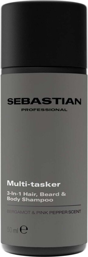 Multitasker for Men 3-in-1 Hair, Beard and Body Shampoo - 50 ml