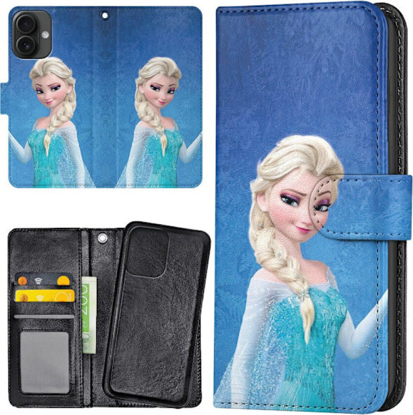 iPhone 16 Plus - Lommebok Deksel Frozen Elsa