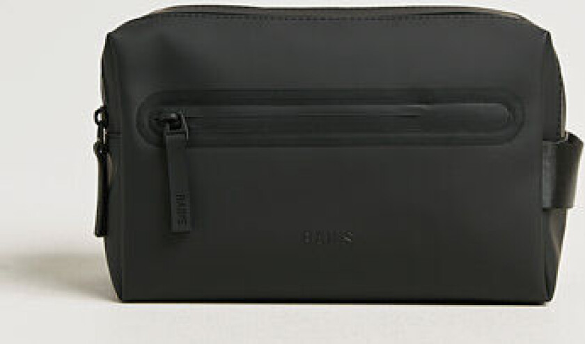 RAINS Double Zip Washbag Black